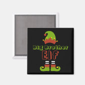 Big Brother Elf Christmas Xmas Cute T Shirt Magnet (Vorderseite/Rückseite)