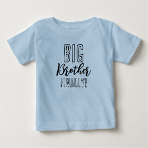 Big Brother endlich Geschwisterung Match Baby T-shirt