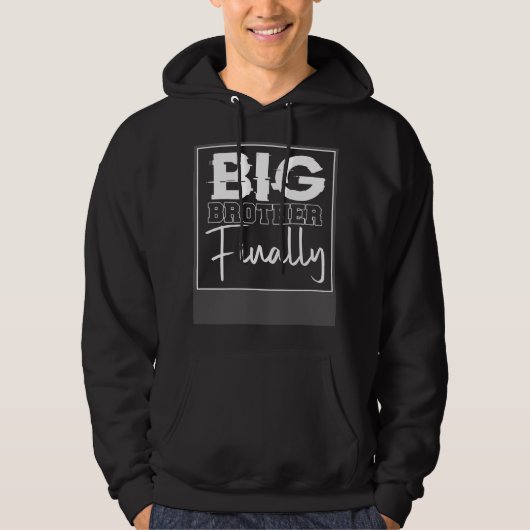 Big Brother endlich Hoodie (Vorderseite)