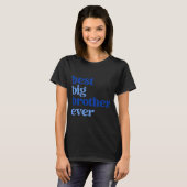 Big Brother Ever Gray With Blue Text Boys _2  T-Shirt (Vorne ganz)