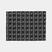 Big Brother Extraordinator Fleecedecke (Vorderseite (Horizontal))