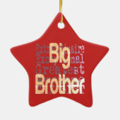 Big Brother Extraordinator Keramik Ornament (Hinten)