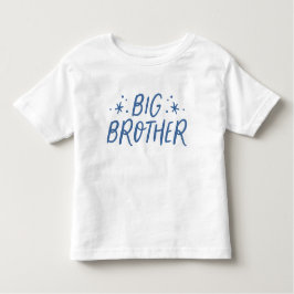 Big Brother farbenfroh leuchtend blau Kleinkind T-shirt
