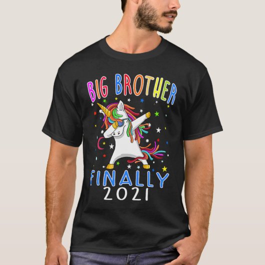 Big Brother Finally 2021 Unicorn T-Shirt (Vorderseite)