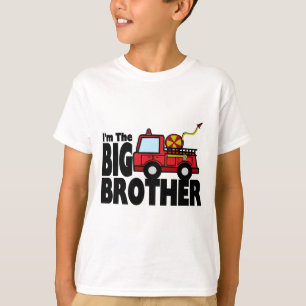 Big Brother Fire Truck T-Shirt