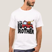 Big Brother Fire Truck T-Shirt (Vorderseite)