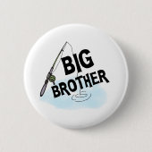 Big Brother Fischen Button (Vorderseite)