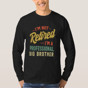 Big Brother for Men Vathage Day ermüdet Big Big T-Shirt