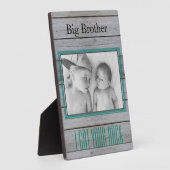 Big Brother Foto "Ich got dir den Rücken" Fotoplatte (Seite)