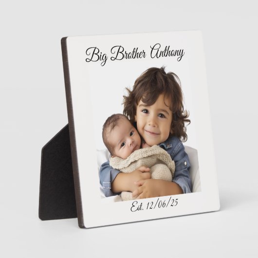 Big Brother Fotoplatte (Vorderseite)