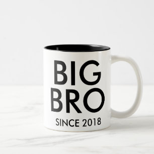 Big Brother Fügen Sie Ihr Datum Zweifarbige Tasse