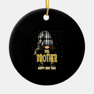 Big Brother Happy New Year| Match-Geschenk Keramik Ornament