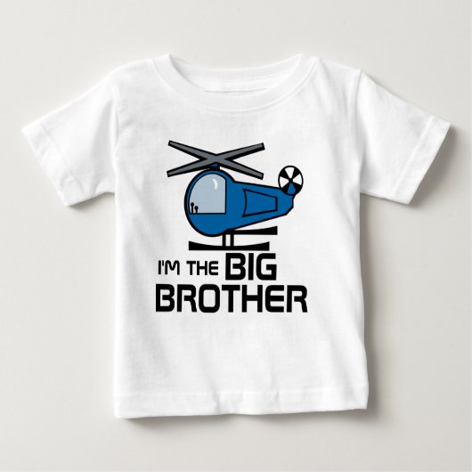 Big Brother Helicopter Baby T-shirt (Vorderseite)