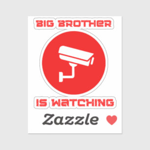 Big Brother is Watching  1984 ingsoc Aufkleber