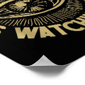 Big Brother Is Watching You Poster (Ecke)