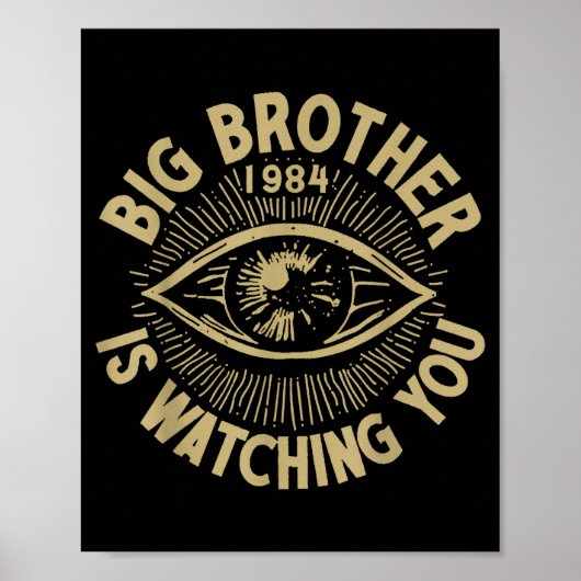Big Brother Is Watching You  Poster (Vorne)