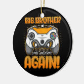 Big Brother Level Uncked Boys Gaming Gamer Keramik Ornament (Links)