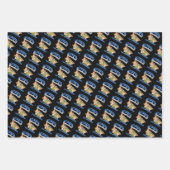 Big Brother Little Brother - Baseball-Spieler Geschenkpapier Set (Vorderseite 3)