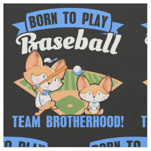 Big Brother Little Brother - Baseball-Spieler Stoff