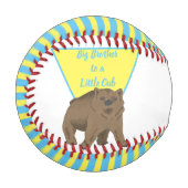 Big Brother Little Brother Bear Cube Baseball (Vorderseite Links)
