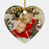 Big Brother Little Sister Liebe Custom Foto Keramik Ornament (Vorne)