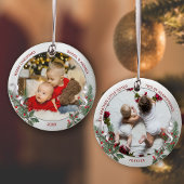 Big Brother Little Sister Warm Quote Ornament
