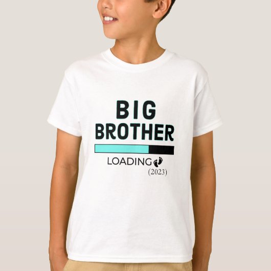 Big Brother Loading 2023, Schwangerschaftsankündig T-Shirt (Vorderseite)