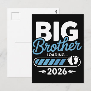 Big Brother Loading: Neue Babynamensankündigung Postkarte