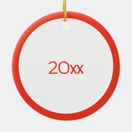 Big Brother mit Baby Brother Baby's Name Year Keramik Ornament (Hinten)