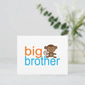 Big Brother Monkey Postkarte (Stehend Vorderseite)