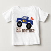 Big Brother Monster Truck Baby T-shirt (Vorderseite)
