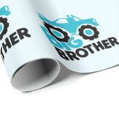 Big Brother Monster Truck Geschenkpapier (Rolleneckpunkt)