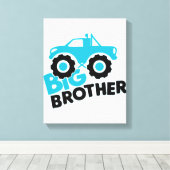Big Brother Monster Truck Leinwanddruck (Insitu (Holzboden))