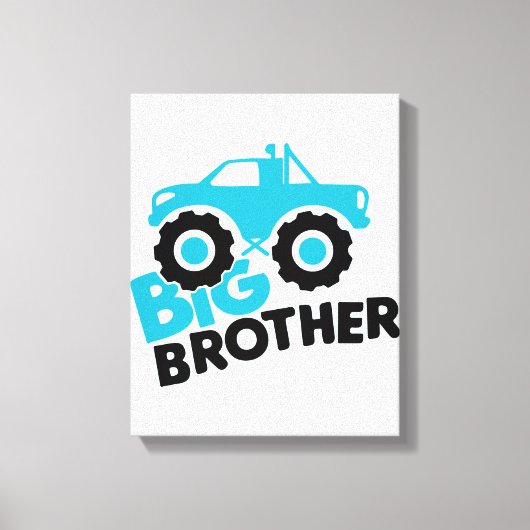 Big Brother Monster Truck Leinwanddruck (Vorderseite)