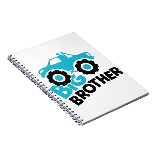 Big Brother Monster Truck Notizblock (Rechte Seite)