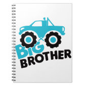 Big Brother Monster Truck Notizblock (Vorderseite)