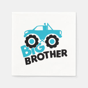 Big Brother Monster Truck Serviette