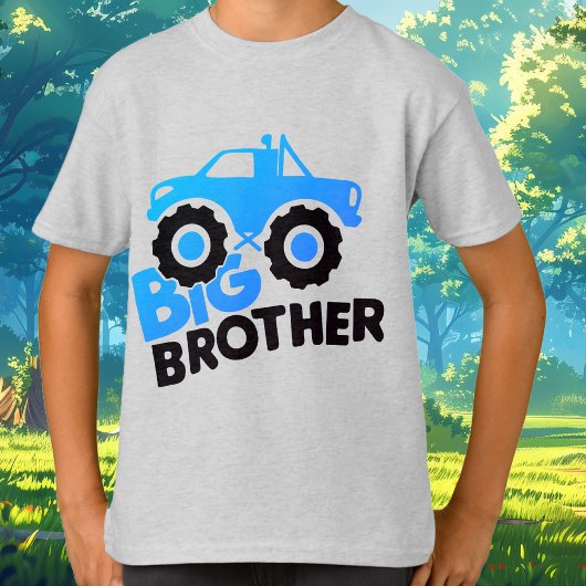 Big Brother Monster Truck T-Shirt | Grafik für Coo