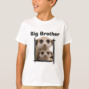 Big Brother niedlich meerkat Design T - Shirt