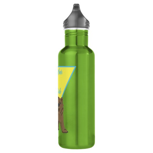 Big Brother Niedlich Woodland Animal Baby Bear Edelstahlflasche (Rechts)