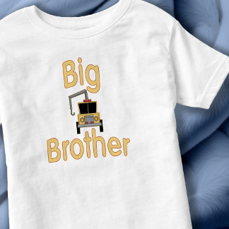 Big Brother Niedlich Yellow Tow Truck Kleinkind T-shirt