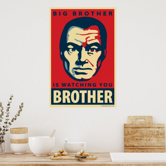 Big Brother: Obamas Parodie-Poster Poster (Küche)