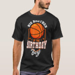 Big Brother of the Birthday Boy Basketball Theme B T-Shirt<br><div class="desc">Big Brother of the Birthday Boy Basketball Thema Tags Party 1</div>