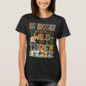 Big Brother Of The Wild & Three 3rd Birthday S T-Shirt (Vorderseite)
