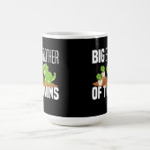 Big Brother of Twins Dinosaur Dino Kaffeetasse (Mittel)