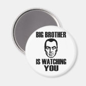 Big Brother Portrait Magnet (Vorderseite/Rückseite)