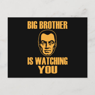 Big Brother Portrait Postkarte