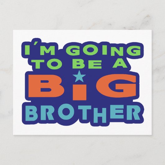Big Brother Postkarte (Vorderseite)