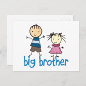 Big Brother Postkarte (Vorne/Hinten)