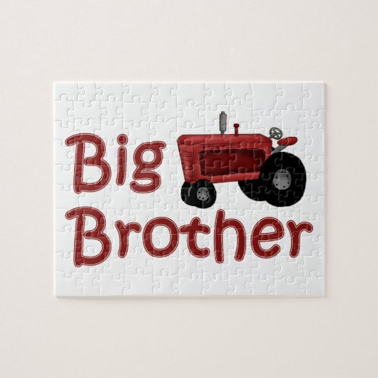 Big Brother Red Tractor Puzzle (Horizontal)